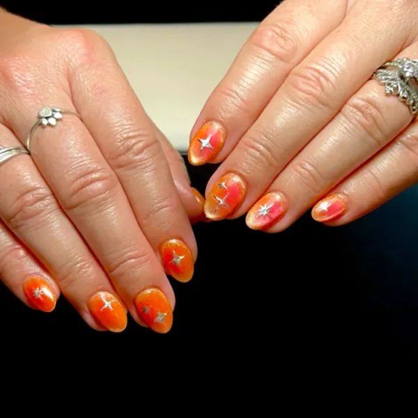 Nail work by Crow Nail Studio